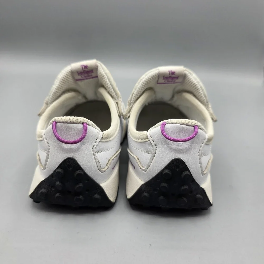 New Balance 327 Sneakers Toddler Size 7 White Pink Running Casual Athletic Shoes